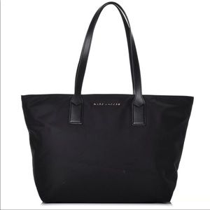 Authentic MARC JACOBS Black Nylon Wingman Tote